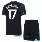 Conjunto Manchester City De Bruyne 17 Niño Tercera 23/24