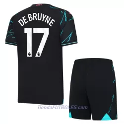 Conjunto Manchester City De Bruyne 17 Niño Tercera 23/24 Conjunto Manchester City De Bruyne 17 Niño Tercera 23/24