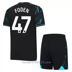 Conjunto Manchester City Foden 47 Niño Tercera 23/24 Conjunto Manchester City Foden 47 Niño Tercera 23/24