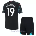 Conjunto Manchester City J. Alvarez 19 Niño Tercera 23/24