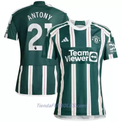 Camiseta Manchester United Antony 21 Hombre Segunda 23/24 Camiseta Manchester United Antony 21 Hombre Segunda 23/24