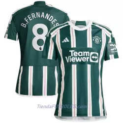 Camiseta Manchester United Bruno Fernandes 8 Hombre Segunda 23/24 Camiseta Manchester United Bruno Fernandes 8 Hombre Segunda 23/24