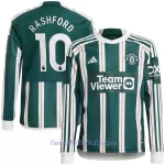 Camiseta Manga Larga Manchester United Rashford 10 Hombre Segunda 23/24