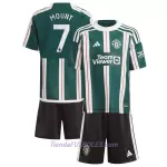 Conjunto Manchester United Mount 7 Niño Segunda 23/24