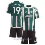Conjunto Manchester United R. Varane 19 Niño Segunda 23/24