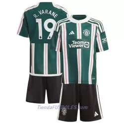 Conjunto Manchester United R. Varane 19 Niño Segunda 23/24 Conjunto Manchester United R. Varane 19 Niño Segunda 23/24
