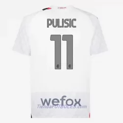 Camiseta AC Milan Pulisic 11 Hombre Segunda 23/24 Camiseta AC Milan Pulisic 11 Hombre Segunda 23/24