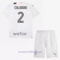 Conjunto AC Milan Calabria 2 Niño Segunda 23/24
