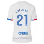 Camiseta FC Barcelona Frenkie de Jong 21 Hombre Segunda 23/24