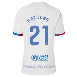 Camiseta FC Barcelona Frenkie de Jong 21 Hombre Segunda 23/24 Camiseta FC Barcelona Frenkie de Jong 21 Hombre Segunda 23/24