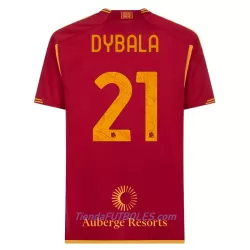 Camiseta AS Roma Dybala 21 Hombre Primera 23/24 Camiseta AS Roma Dybala 21 Hombre Primera 23/24