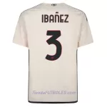Camiseta AS Roma Ibanez 3 Hombre Segunda 23/24