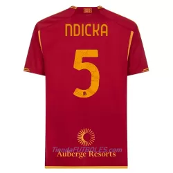 Camiseta AS Roma Ndicka 5 Hombre Primera 23/24