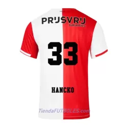 Camiseta Feyenoord Rotterdam Hancko 33 Hombre Primera 23/24