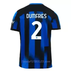 Camiseta Inter Milan Dumfries 2 Hombre Primera 23/24
