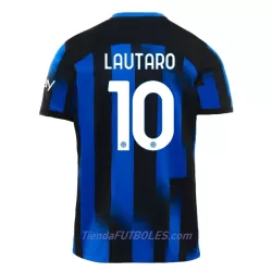 Camiseta Inter Milan Lautaro Martinez 10 Hombre Primera 23/24 Camiseta Inter Milan Lautaro Martinez 10 Hombre Primera 23/24
