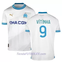Camiseta Olympique De Marseille Vitinha 9 Hombre Primera 23/24 Camiseta Olympique De Marseille Vitinha 9 Hombre Primera 23/24
