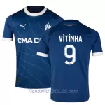 Camiseta Olympique De Marseille Vitinha 9 Hombre Segunda 23/24