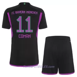 Conjunto FC Bayern de Múnich Coman 11 Niño Segunda 23/24 Conjunto FC Bayern de Múnich Coman 11 Niño Segunda 23/24