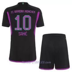 Conjunto FC Bayern de Múnich Sané 10 Niño Segunda 23/24 Conjunto FC Bayern de Múnich Sané 10 Niño Segunda 23/24