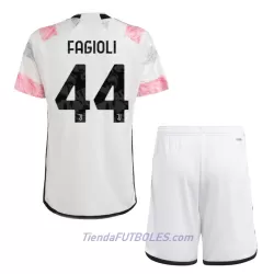Conjunto Juventus Fagioli 44 Niño Segunda 23/24