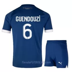 Conjunto Olympique De Marseille Guendouzi 6 Niño Segunda 23/24 Conjunto Olympique De Marseille Guendouzi 6 Niño Segunda 23/24