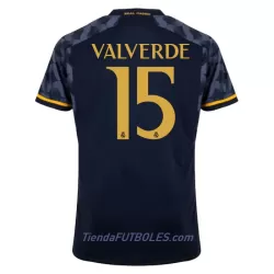 Camiseta Real Madrid Valverde 15 Hombre Segunda 23/24