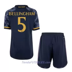 Conjunto Real Madrid Bellingham 5 Niño Segunda 23/24 Conjunto Real Madrid Bellingham 5 Niño Segunda 23/24
