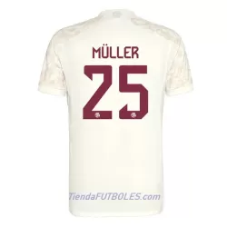 Camiseta FC Bayern de Múnich Müller 25 Champions League Hombre Tercera 23/24 Camiseta FC Bayern de Múnich Müller 25 Champions League Hombre Tercera 23/24