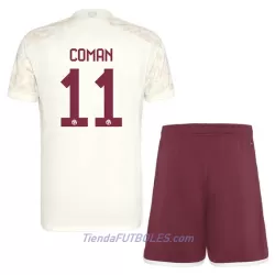 Conjunto FC Bayern de Múnich Coman 11 Champions League Niño Tercera 23/24