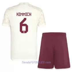 Conjunto FC Bayern de Múnich Kimmich 6 Champions League Niño Tercera 23/24
