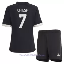 Conjunto Juventus Chiesa 7 Niño Tercera 23/24 Conjunto Juventus Chiesa 7 Niño Tercera 23/24