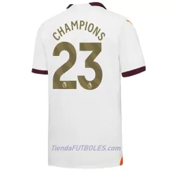 Camiseta Manchester City Champions 23 Hombre Segunda 23/24 Camiseta Manchester City Champions 23 Hombre Segunda 23/24