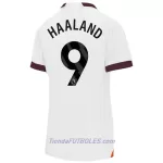Camiseta Manchester City Haaland 9 Mujer Segunda 23/24