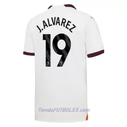 Camiseta Manchester City J. Alvarez 19 Hombre Segunda 23/24 Camiseta Manchester City J. Alvarez 19 Hombre Segunda 23/24