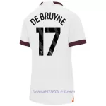 Camiseta Manchester City Kevin De Bruyne 17 Mujer Segunda 23/24