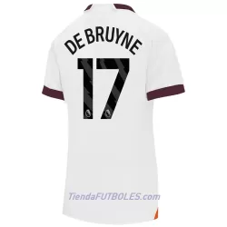 Camiseta Manchester City Kevin De Bruyne 17 Mujer Segunda 23/24 Camiseta Manchester City Kevin De Bruyne 17 Mujer Segunda 23/24