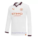 Camiseta Manga Larga Manchester City Hombre Segunda 23/24