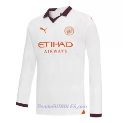 Camiseta Manga Larga Manchester City Hombre Segunda 23/24