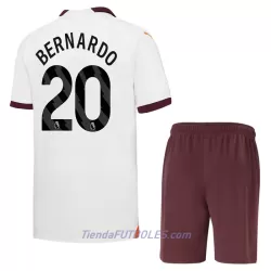 Conjunto Manchester City Bernardo 20 Niño Segunda 23/24 Conjunto Manchester City Bernardo 20 Niño Segunda 23/24