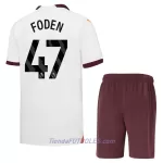 Conjunto Manchester City Foden 47 Niño Segunda 23/24