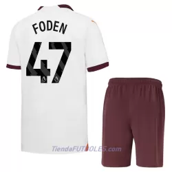 Conjunto Manchester City Foden 47 Niño Segunda 23/24 Conjunto Manchester City Foden 47 Niño Segunda 23/24