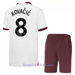 Conjunto Manchester City Kovacic 8 Niño Segunda 23/24 Conjunto Manchester City Kovacic 8 Niño Segunda 23/24