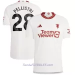 Camiseta Manchester United Pellistri 28 Hombre Tercera 23/24