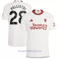 Camiseta Manchester United Pellistri 28 Hombre Tercera 23/24 Camiseta Manchester United Pellistri 28 Hombre Tercera 23/24
