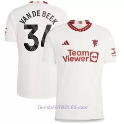 Camiseta Manchester United Van De Beek 34 Hombre Tercera 23/24 Camiseta Manchester United Van De Beek 34 Hombre Tercera 23/24