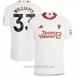 Camiseta Manchester United Williams 33 Hombre Tercera 23/24 Camiseta Manchester United Williams 33 Hombre Tercera 23/24