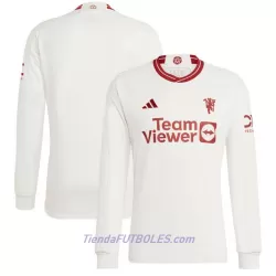 Camiseta Manga Larga Manchester United Hombre Tercera 23/24 Camiseta Manga Larga Manchester United Hombre Tercera 23/24