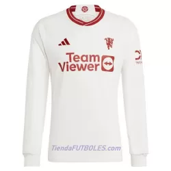Camiseta Manga Larga Manchester United Hombre Tercera 23/24