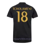 Camiseta Real Madrid Tchouameni 18 Hombre Tercera 23/24